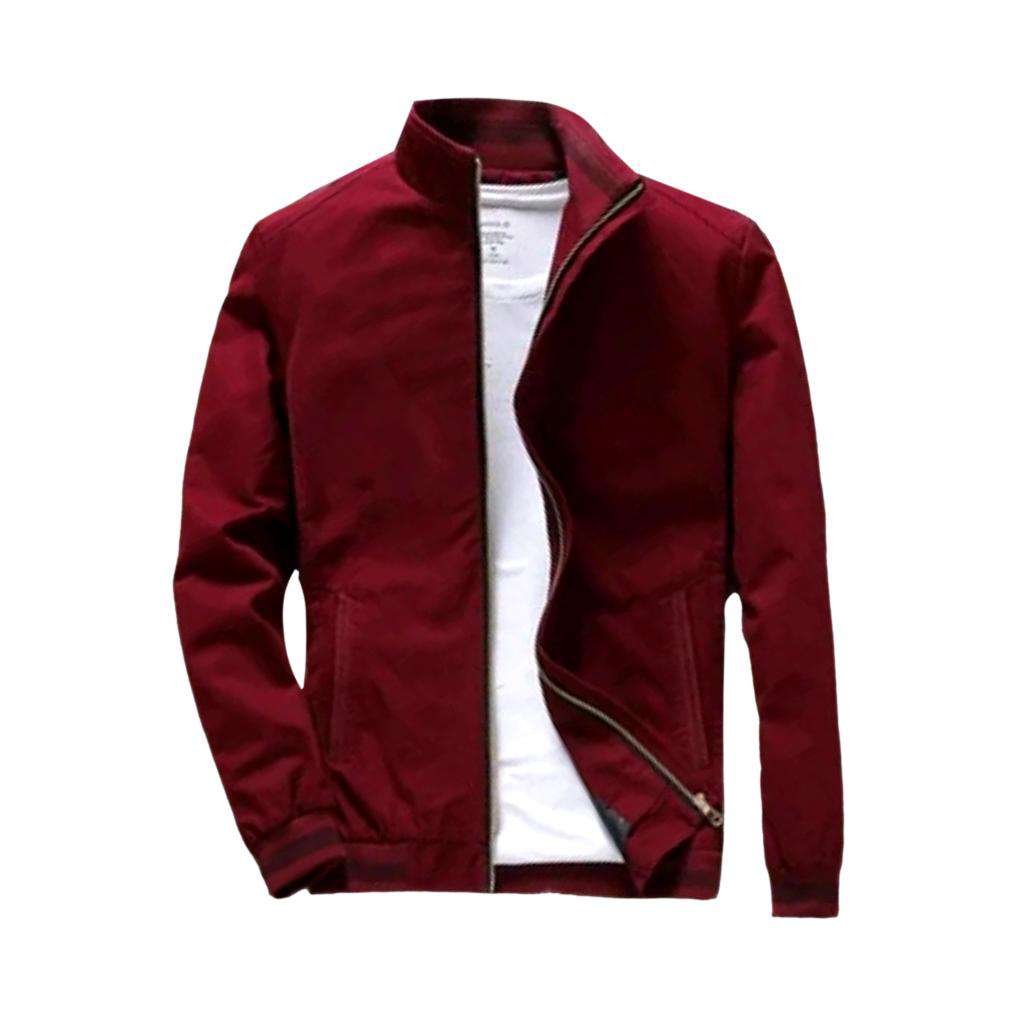 Chaqueta vaquera bomber ajustada para hombre