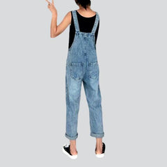 Vintage Baggy Damen Jeans Jumpsuit