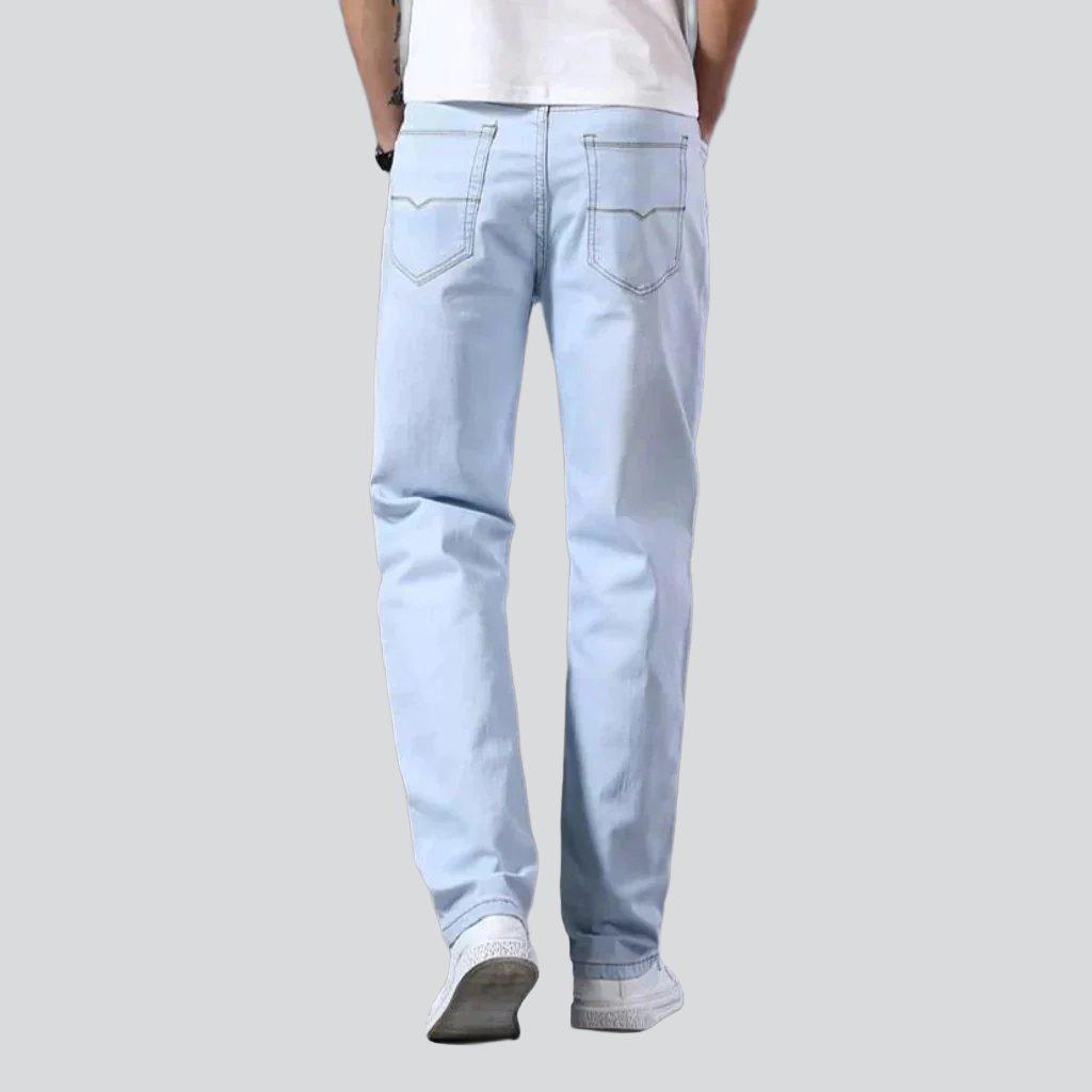 Straight-fit casual jeans for men