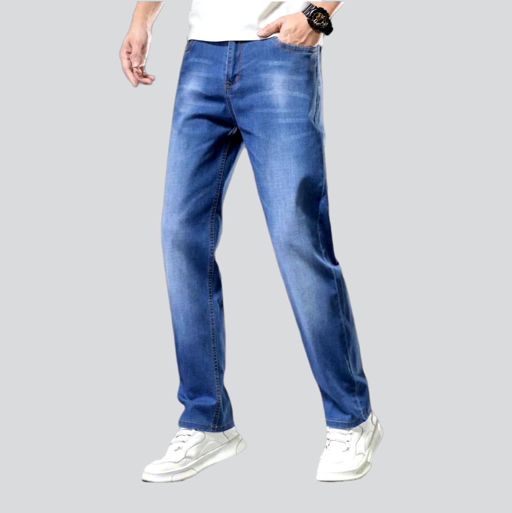 Dünne Straight-Fit-Jeans für Herren