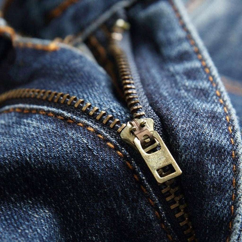 Jeans mit Aufschrift-Print für Herren