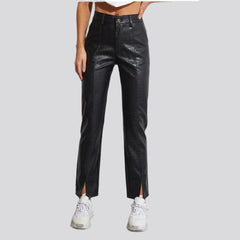 Ornament Stoff Damen Wax Jeans