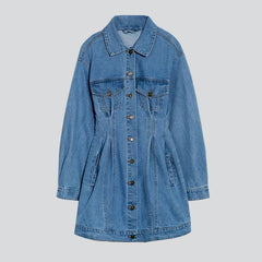 Mini women jean dress