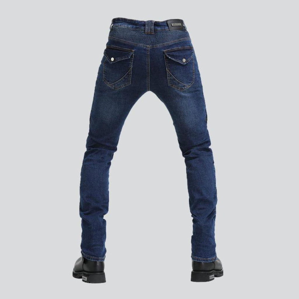 Verschleißfeste Kevlar-Bikerjeans