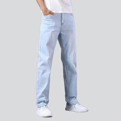 Dünne Stretch-Straight-Herrenjeans