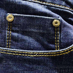 Zerrissene Jeans für Herren in Denimblau