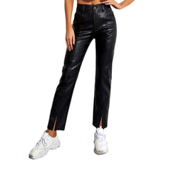 Ornament Stoff Damen Wax Jeans