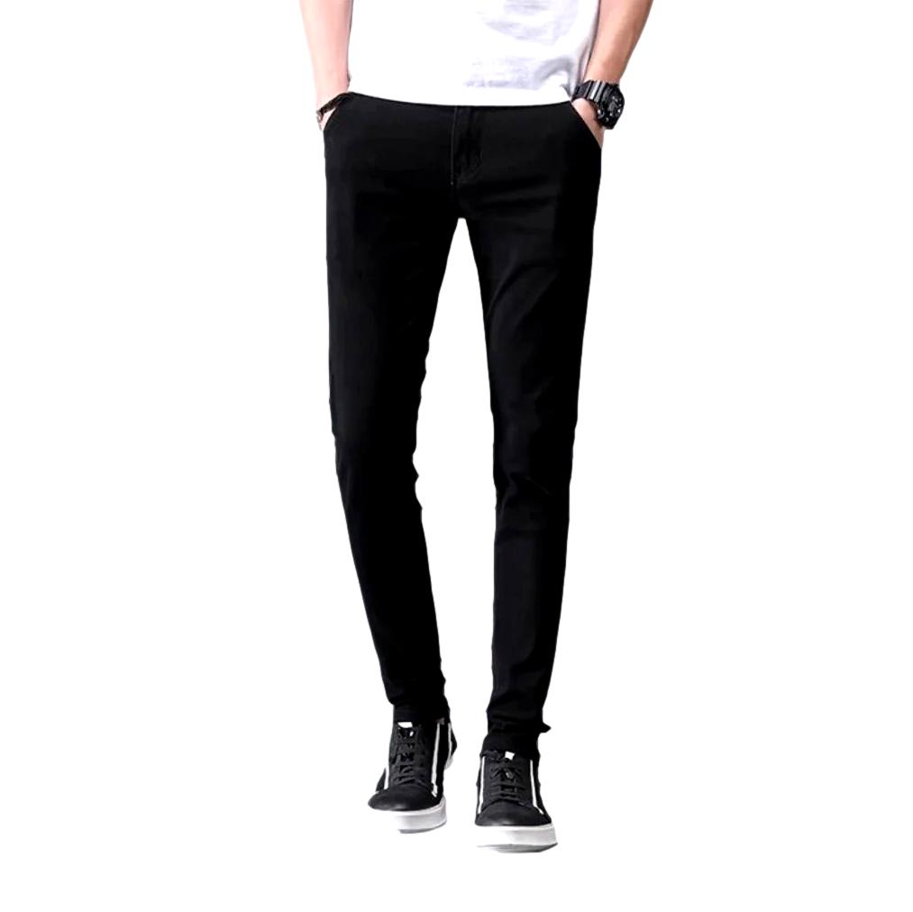 Slim men denim pants