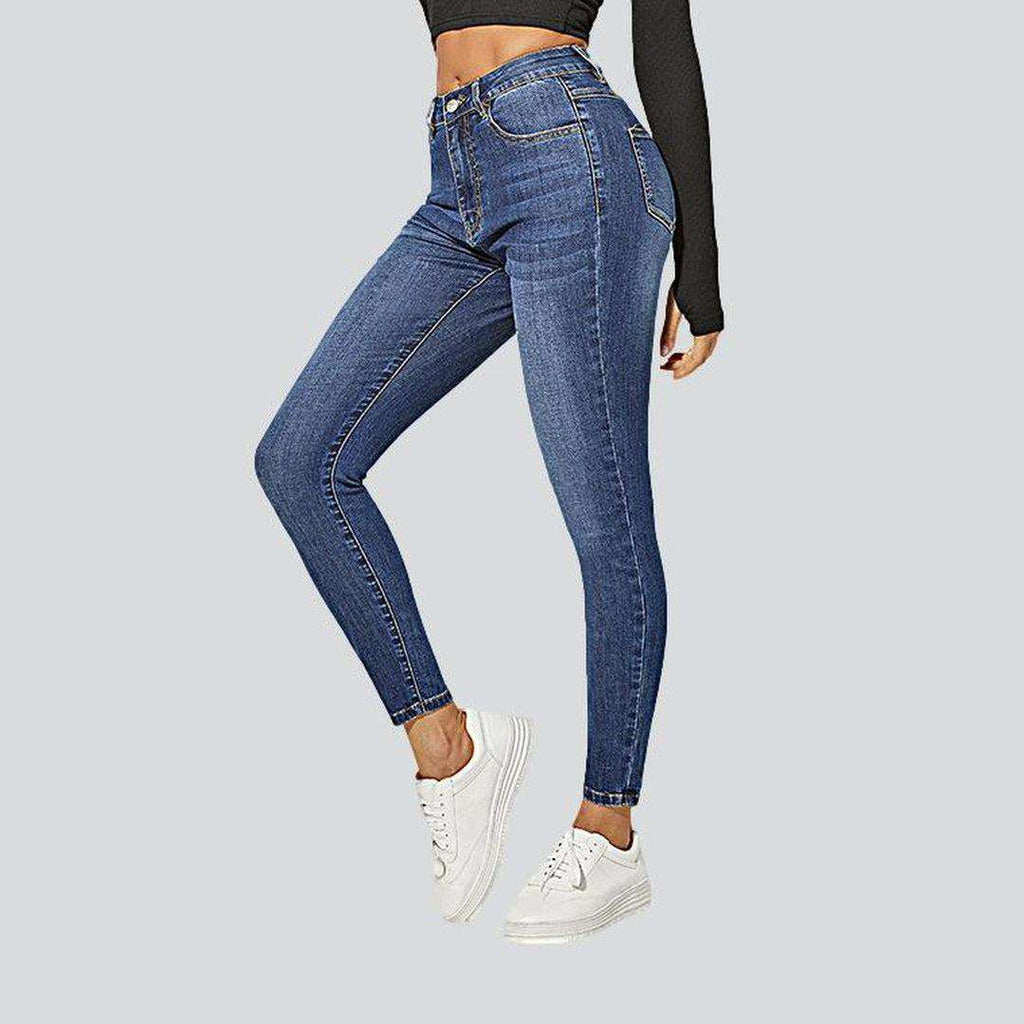 Ankle-length skinny women jeans