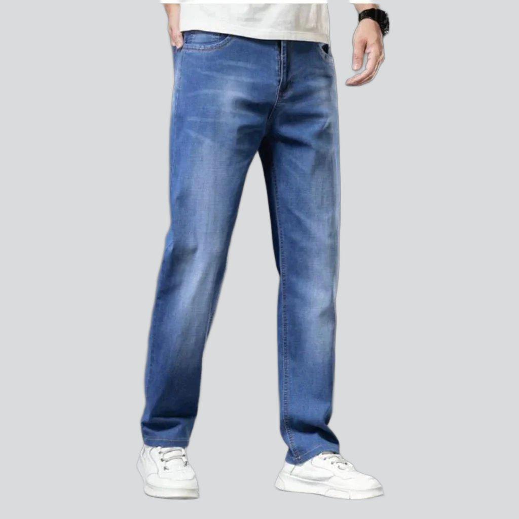 Dünne Straight-Fit-Jeans für Herren