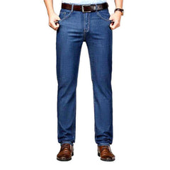 Casual high-waisted men jeans