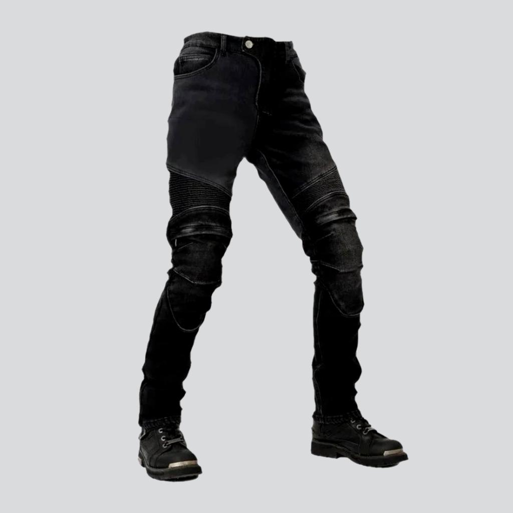 Protective men moto jeans