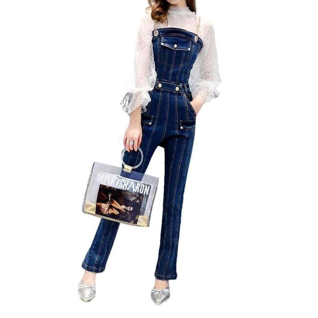 Fashion women denim dungaree