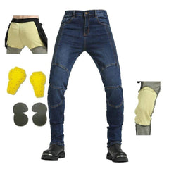 Verschleißfeste Kevlar-Bikerjeans