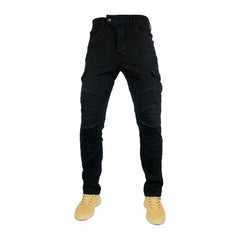 Cargo-Slim-Biker-Jeans