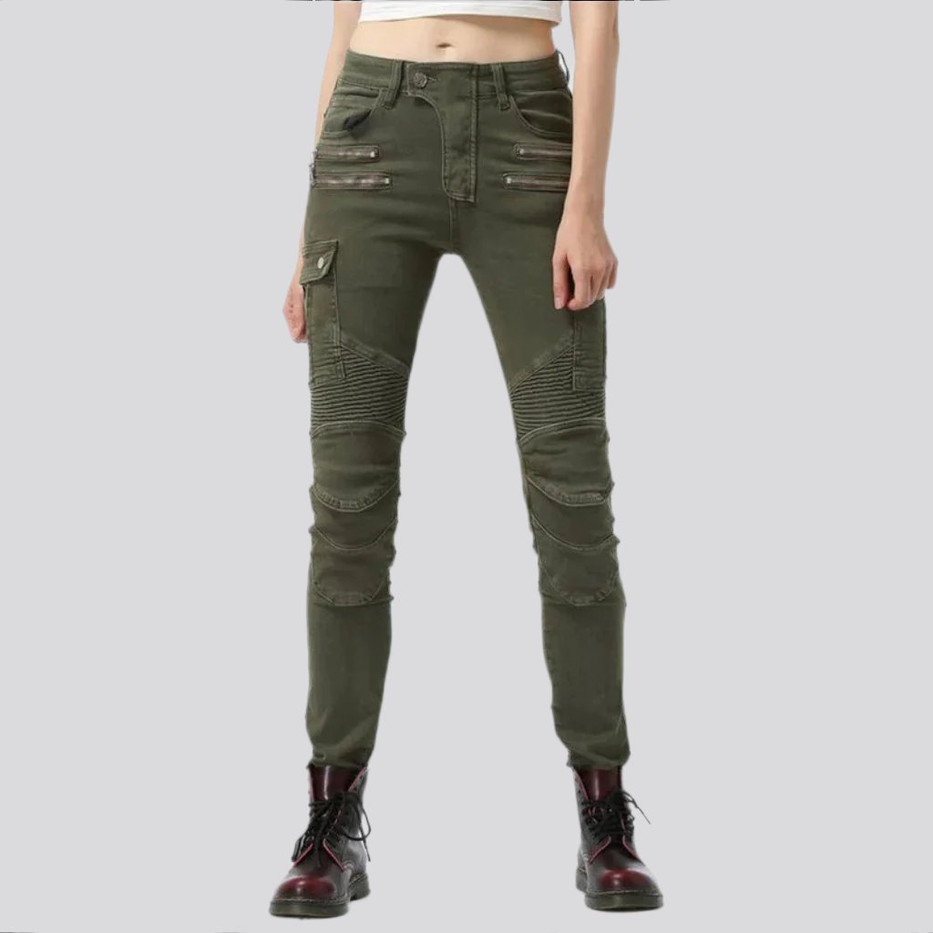 Cargo protective motorcycle jeans