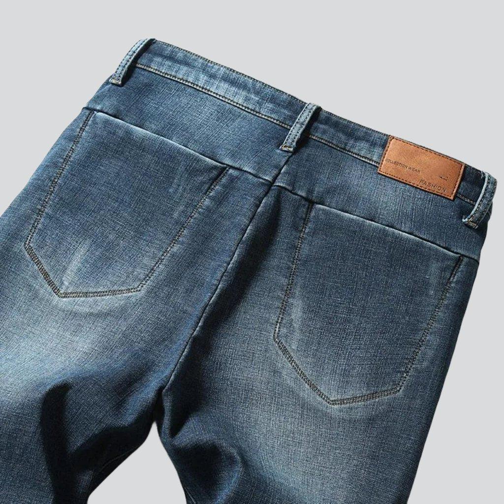 Warm men baggy jeans