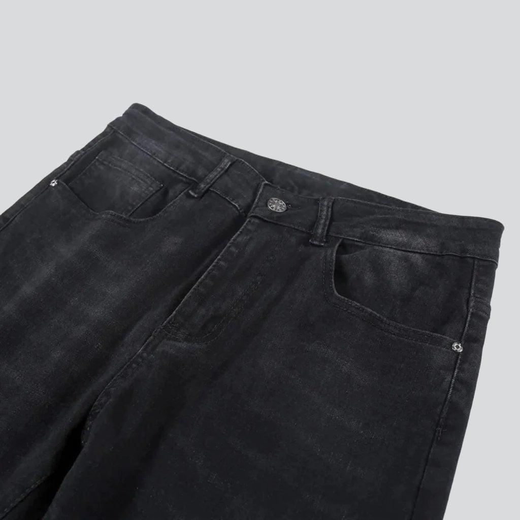 Slim-fit stretch jeans for men