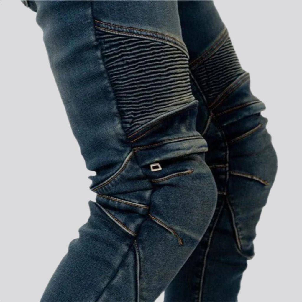 Protective men moto jeans