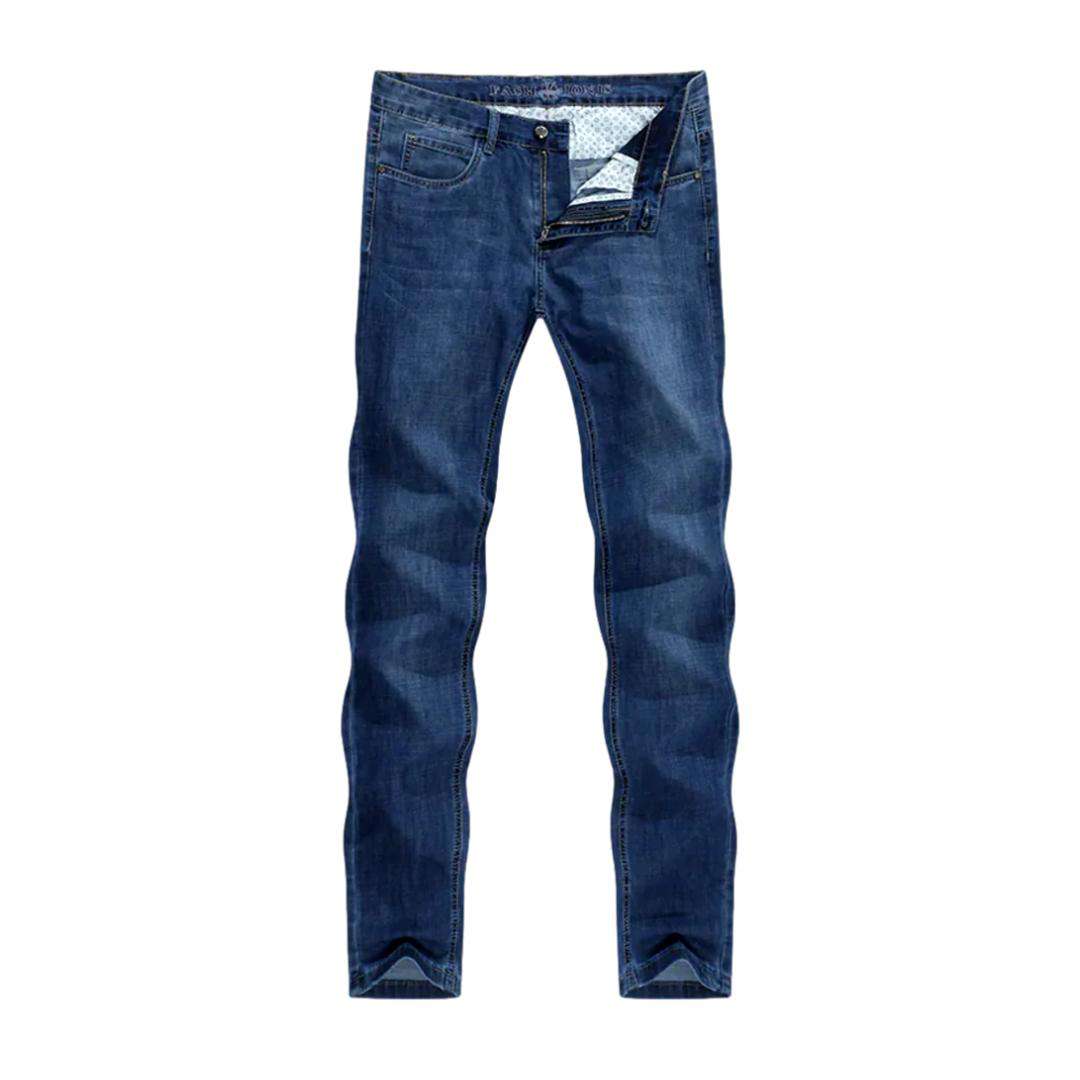 Blue slim men jeans