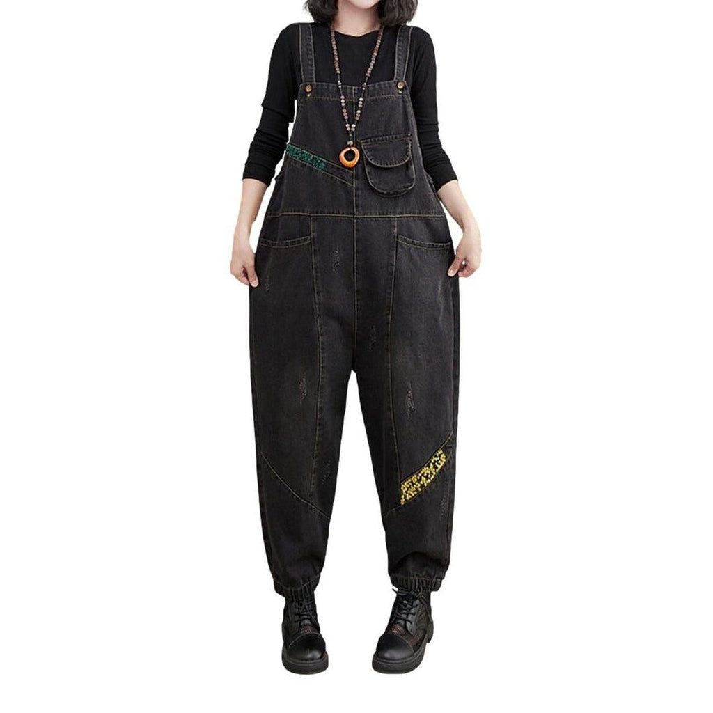 Trendy women jeans jumpsuit