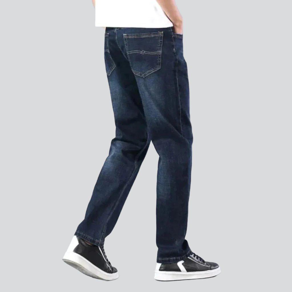 Straight-fit casual jeans for men