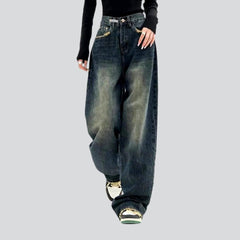 High-waist women fashion jeans