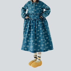 Japan-style women denim dress