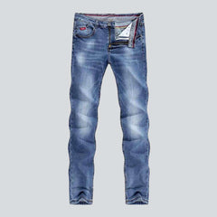 Light blue basic men jeans