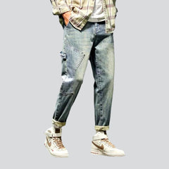 Loose carpenter jeans for men