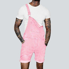 Men denim romper