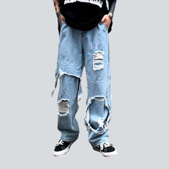 Men distressed jeans