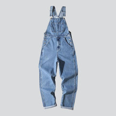 Men jeans bib overall