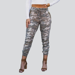 Military women joggers denim pants