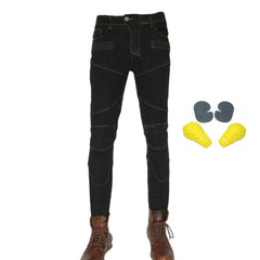 Skinny men biker jeans