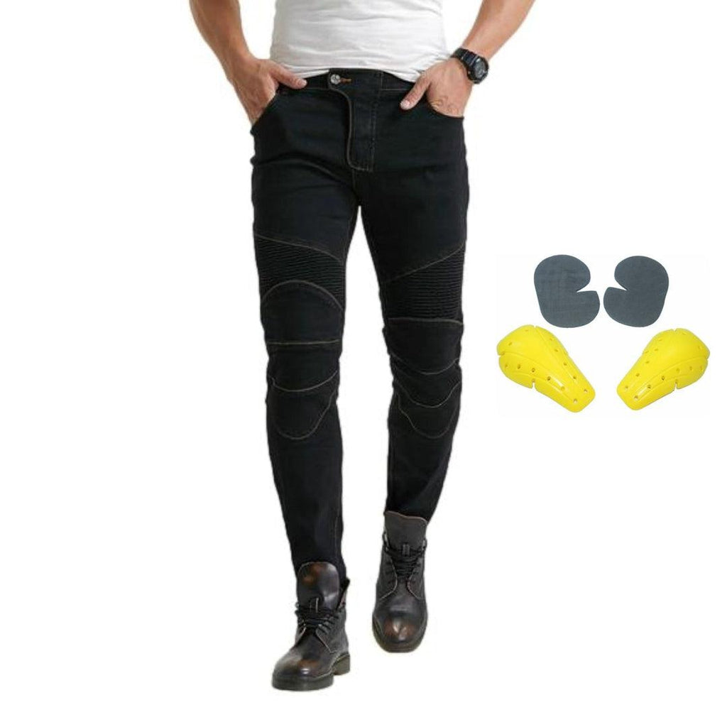 Waterproof men biker jeans