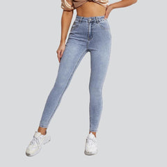 No back pocket women skinny jeans