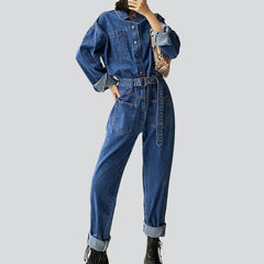 Oversized women jeans overall