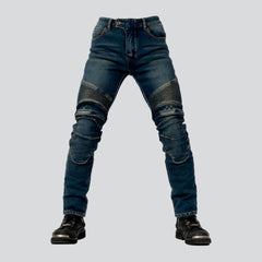 Protective men moto jeans