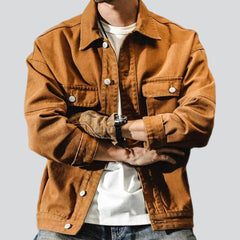 Regular vintage men jeans jacket