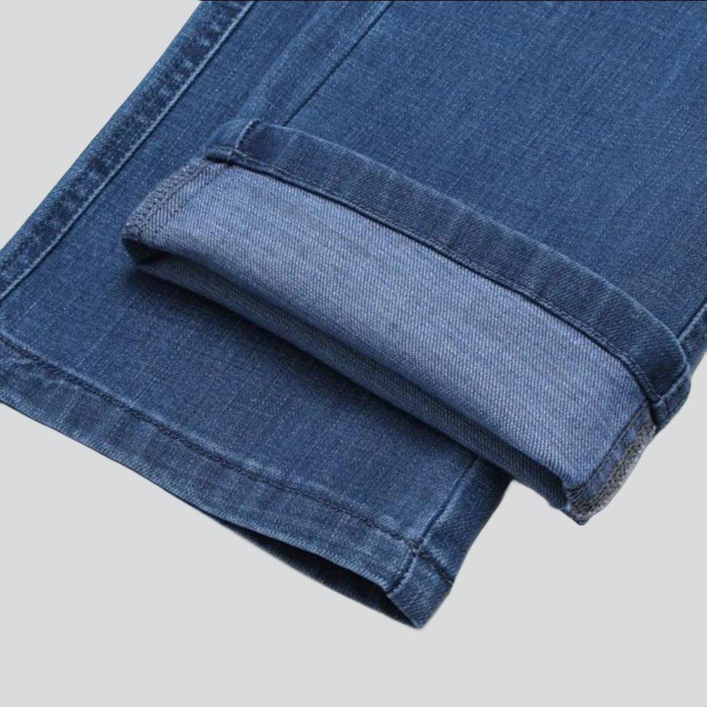 Slim stretch men denim pants