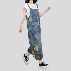 Vintage women jeans jumpsuit