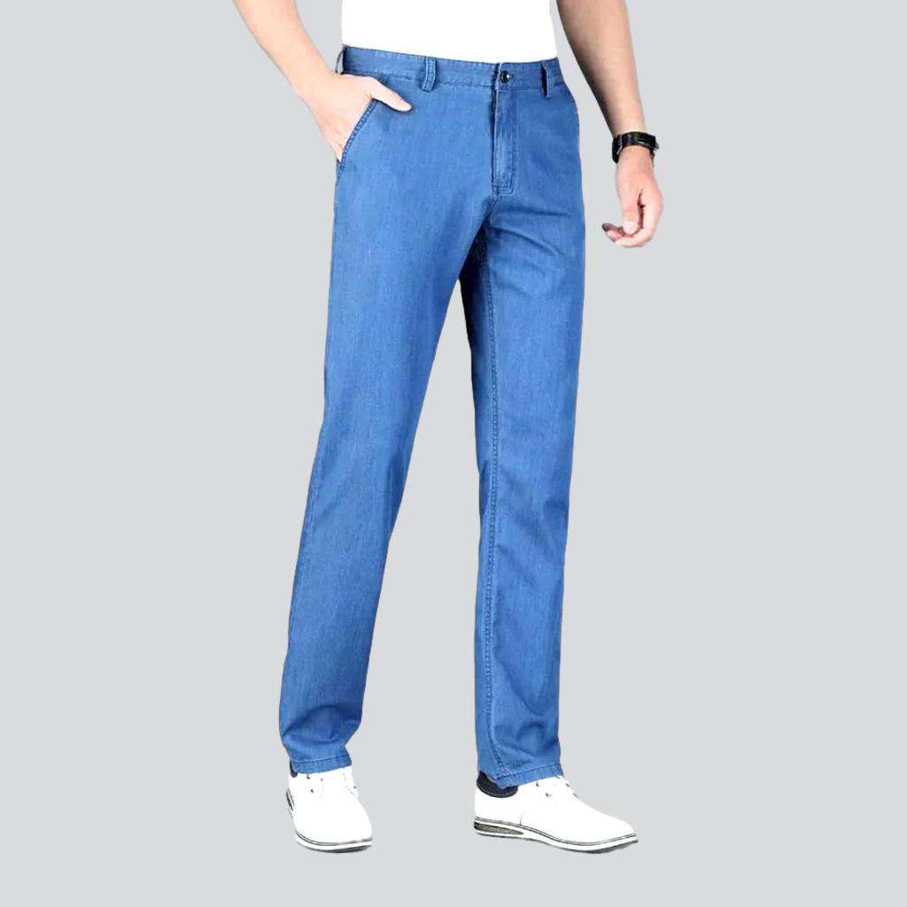 Pantalones vaqueros rectos de estilo casual de negocios