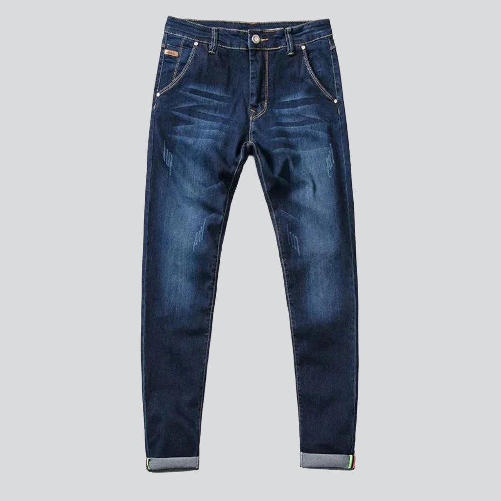 Slim color jeans for men