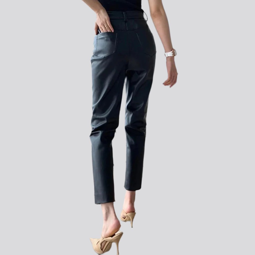 Wax short women denim pants