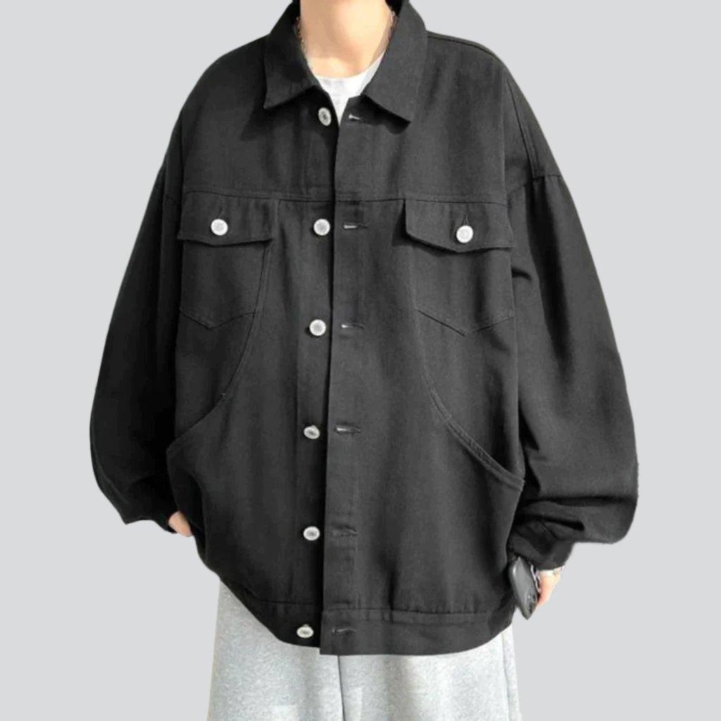 Ultra oversized men denim jacket