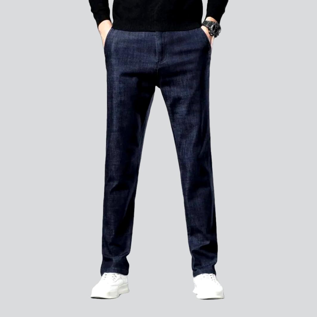 Slim stretch men denim pants