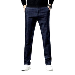 Slim stretch men denim pants