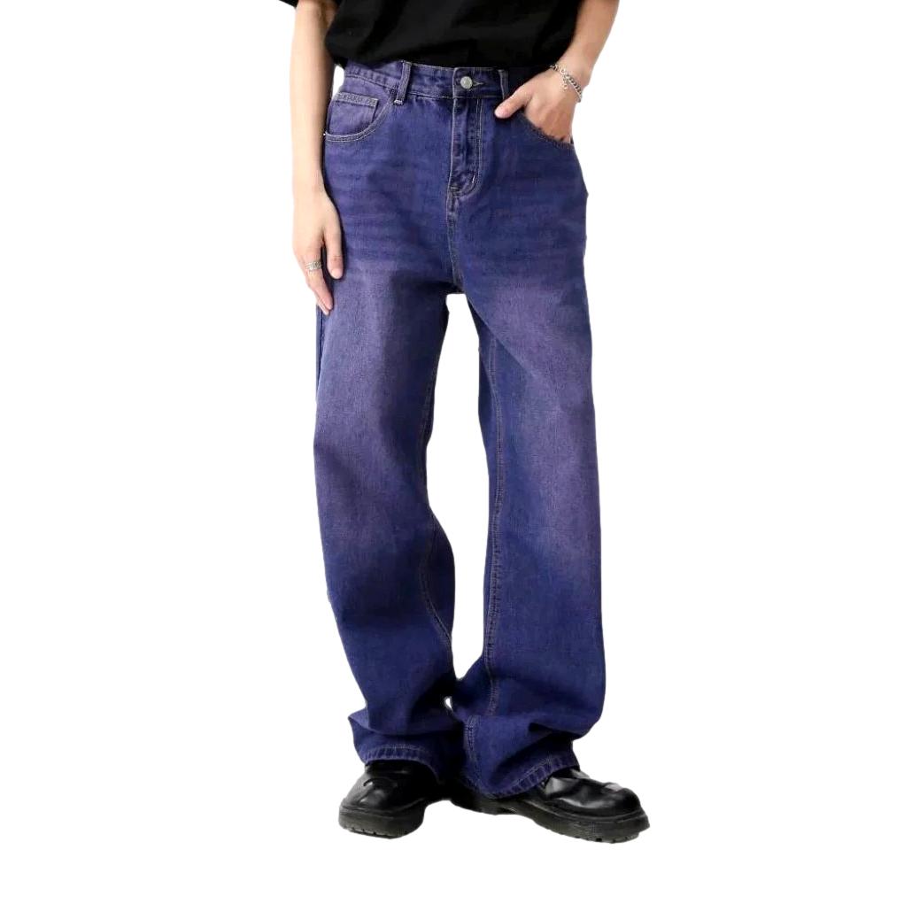 Color purple jeans for women