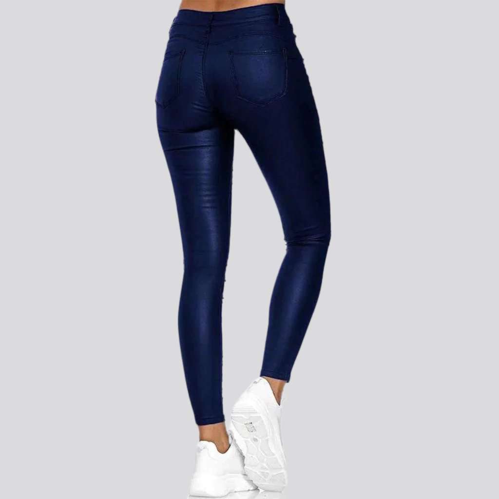 Color Wax Damen Jeanshose